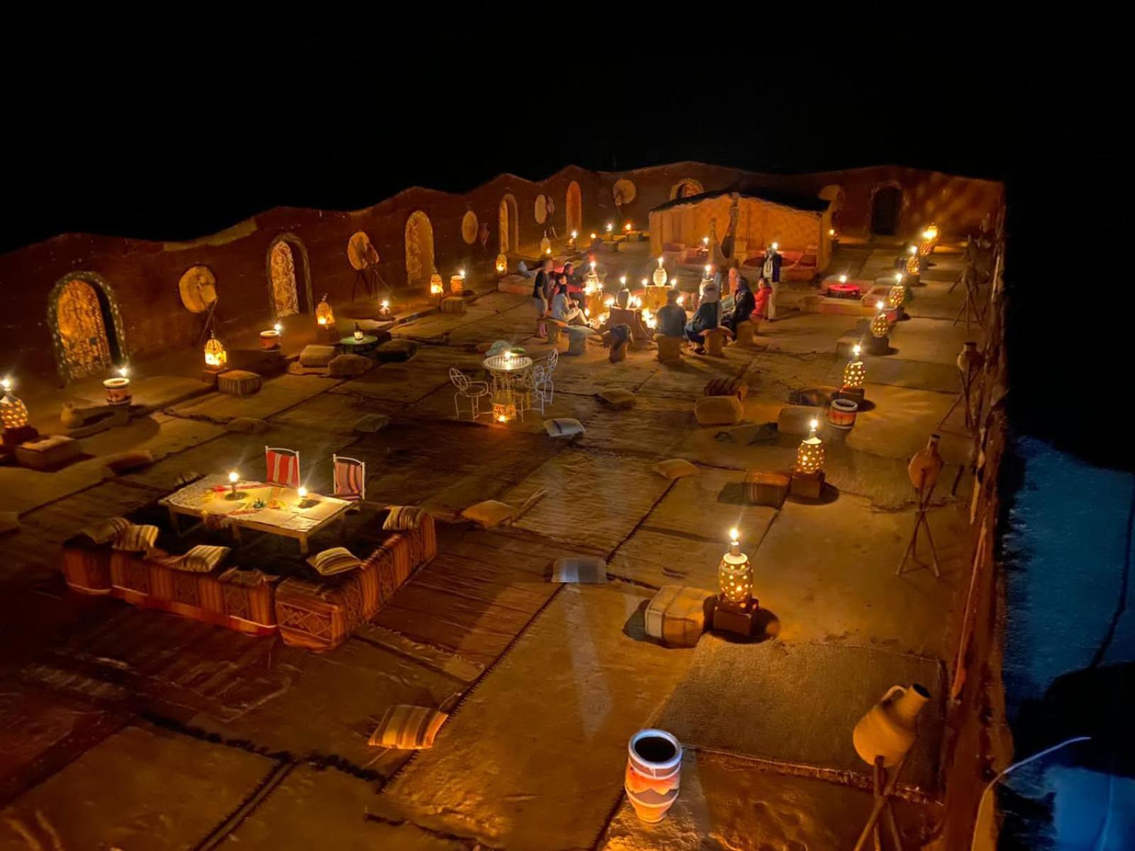 Camp Desert Bivouac Chegaga El Gouera Exterior photo